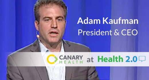 Adam Kaufman, CEO Canary Health, demos online Better Choices, Better Health self-management program
